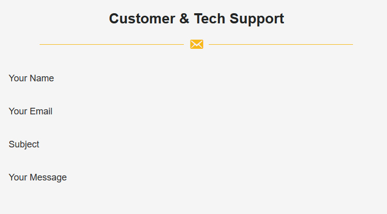 Email Support